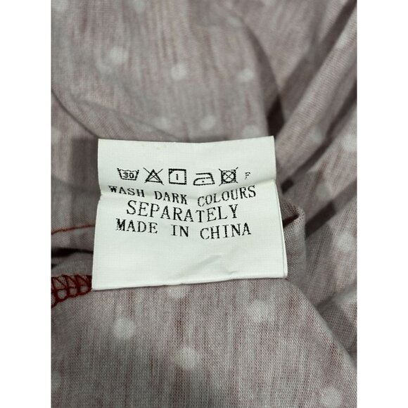 Womens Red Polka Dot Button-Front Sundress With Pockets & Adjustable Straps Size - Picture 9 of 9